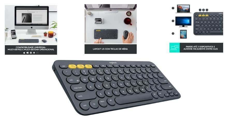 Teclado Logitech K380